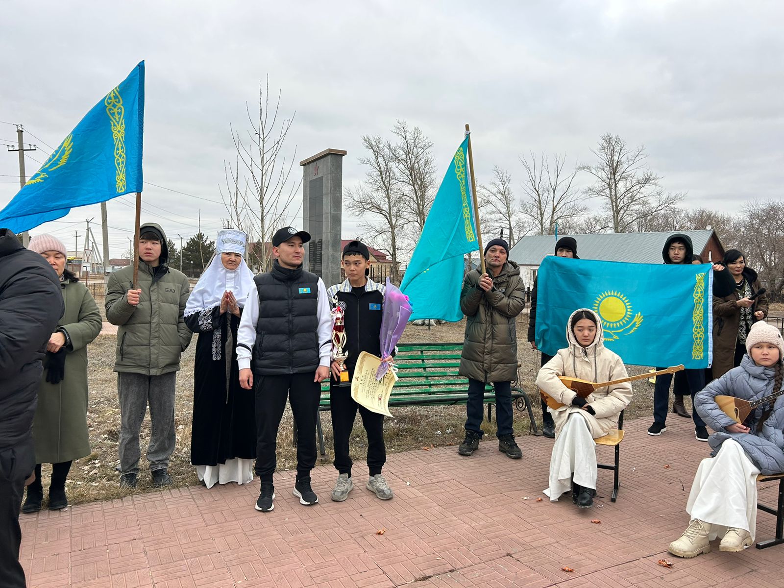 Встретили бронзового призёра Чемпионата мира по киокушинкай-кан каратэ Аманжола Алихана Аскаровича